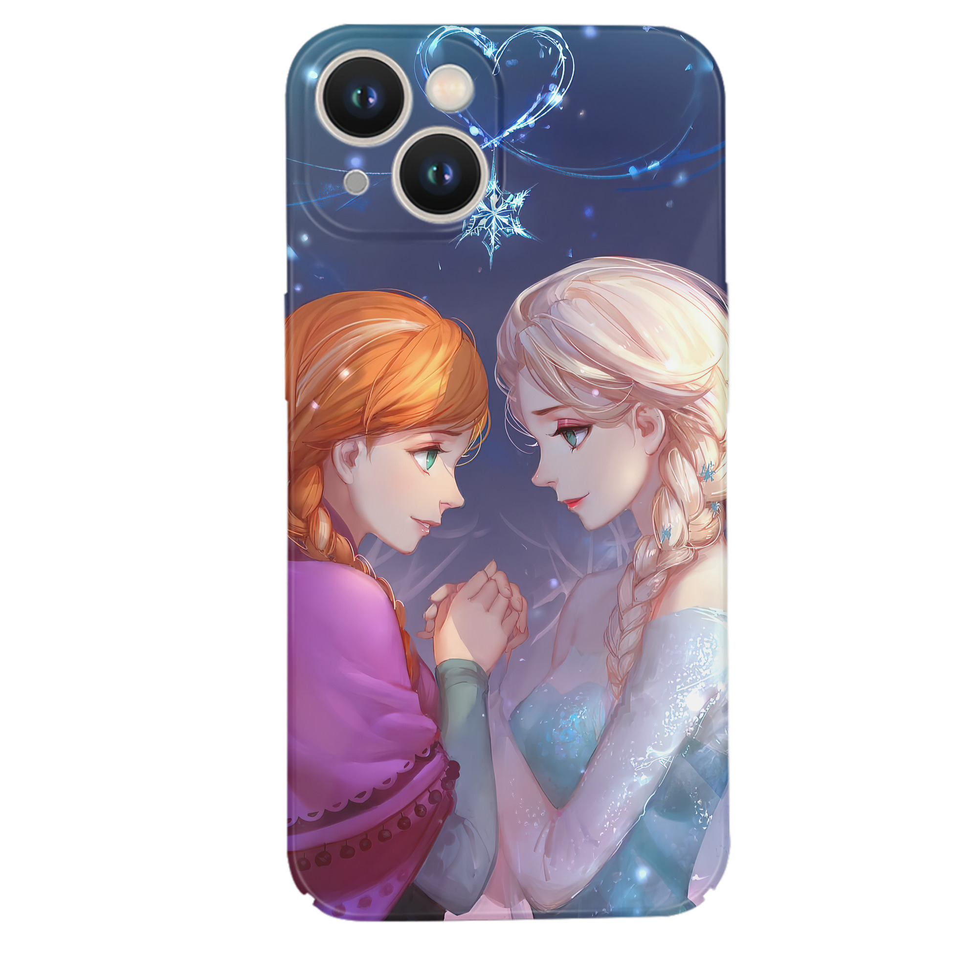 （画像用） アナと雪の女王 アンナ エルサ Frozen Anna Elsa 【iPhone 14シリーズ対応】ハードケース